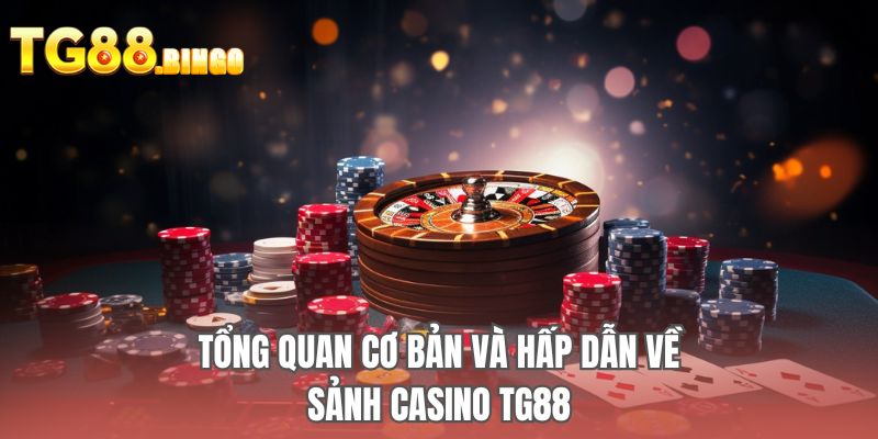 Tổng quan cơ bản và hấp dẫn về sảnh casino TG88