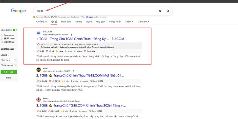 Quy trình đăng ký TG88 cụ thể được hướng dẫn chi tiết